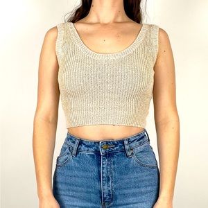 Rollas crop camisole in stone size small. Never worn.
